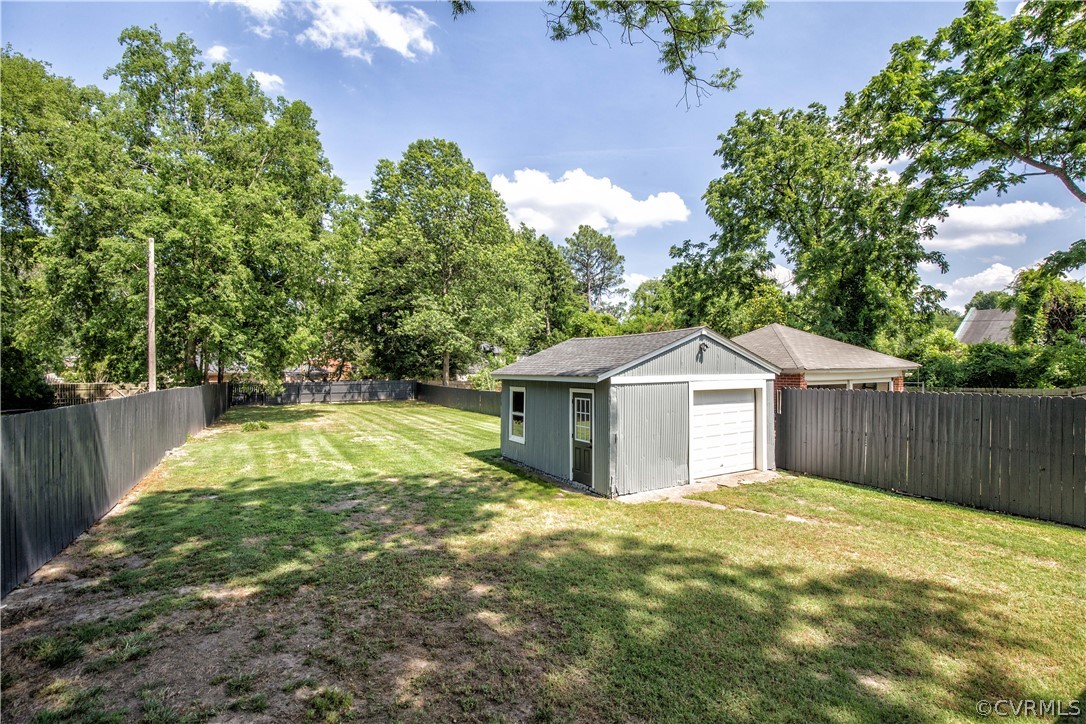 4213 Brook Road Richmond, VA 23227 - Photo 45 of 49 a view of a small house in front of a yard with large trees