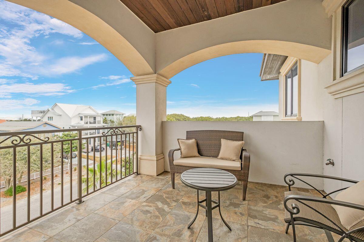 55 Sunfish Street Destin, FL 32541 - Photo 45 of 49 a view of balcony with furniture