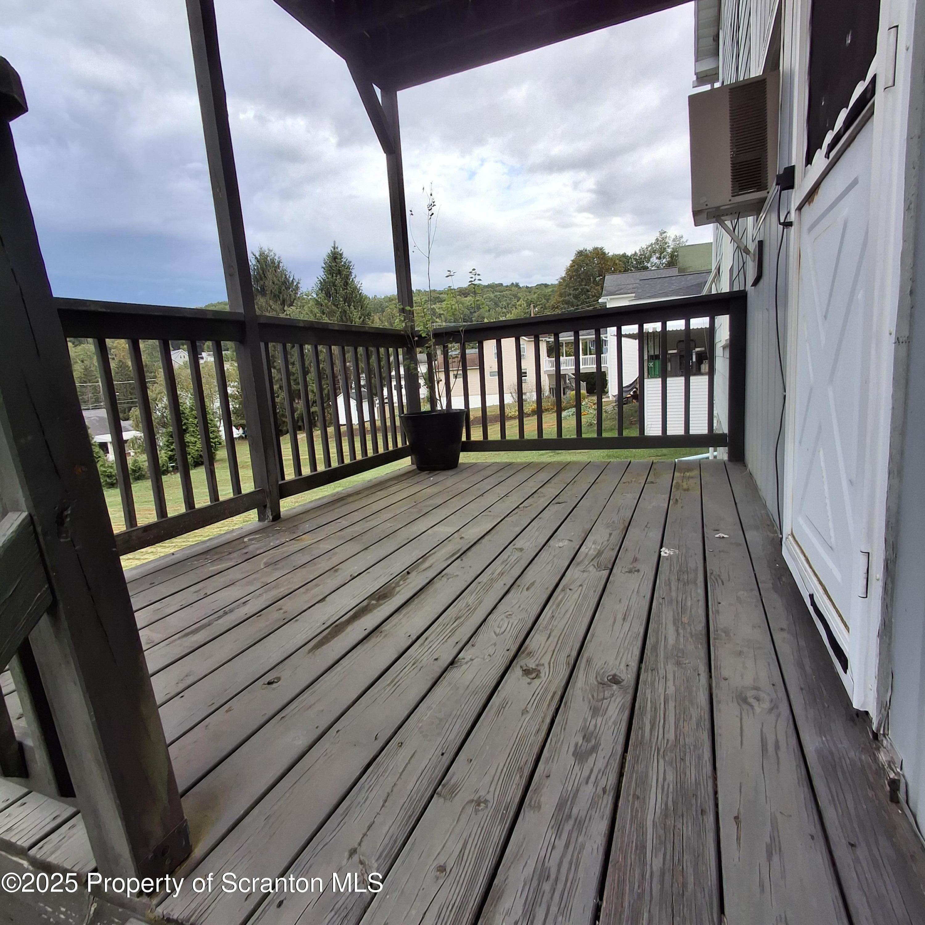 200 Poplar Street, Unit L 6 Archbald, PA 18403 - Photo 6 of 28 a view of wooden balcony with a floor
