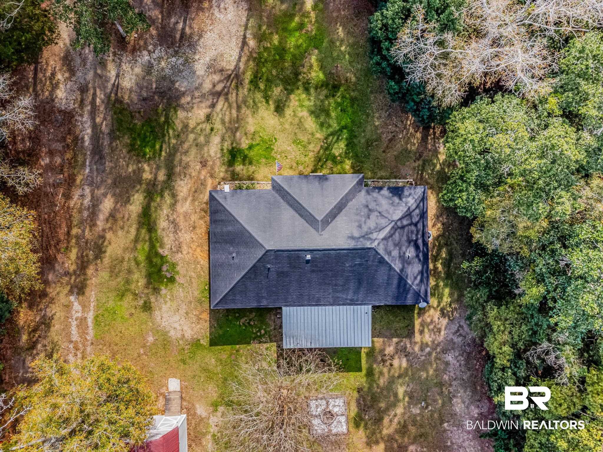 12199 Bay Road West Foley, AL 36535 - Photo 58 of 62 Aerial view of property and surrounding area