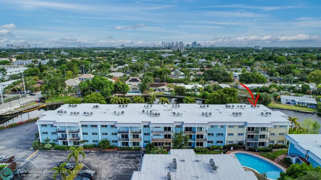 3004 Northeast 5th Terrace, Unit 208C Wilton Manors, FL 33334 - Photo 52 of 63 a view of city