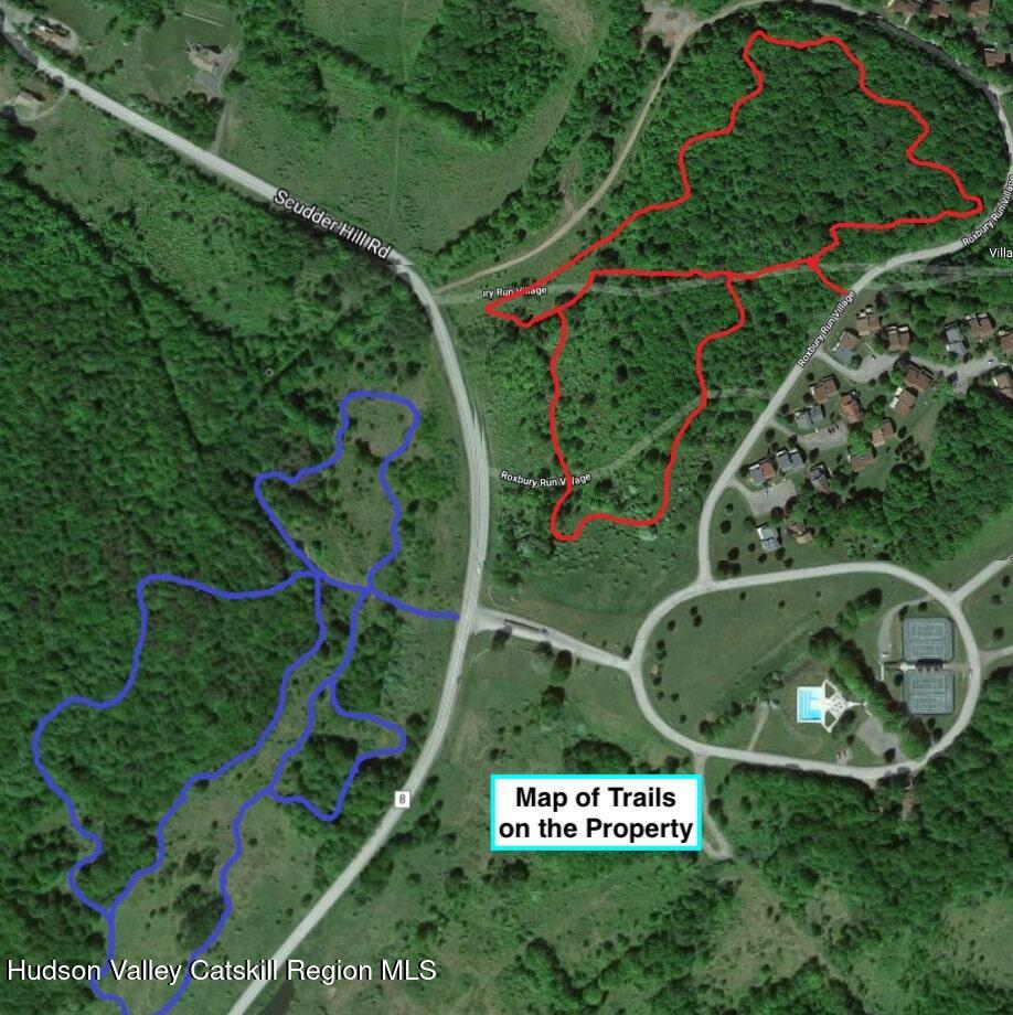 260 Pines Drive, Unit 810 Roxbury, NY 12421 - Photo 42 of 44 Roxbury Run-19- Full Trail Map With Mark