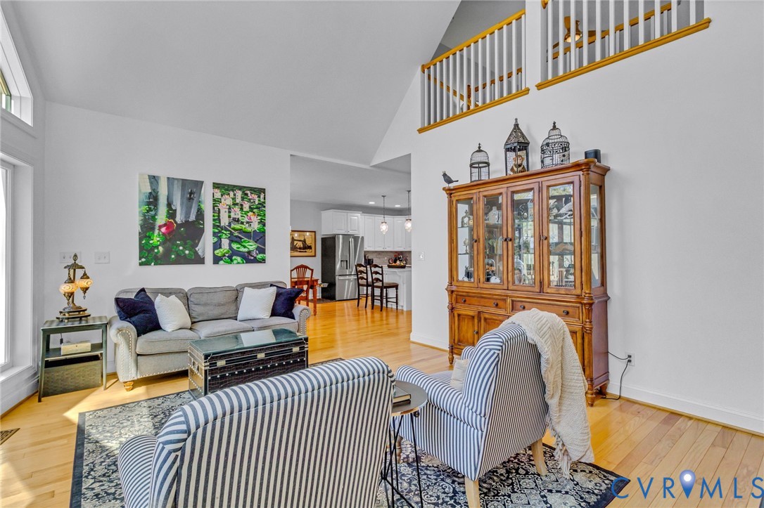 578 High Point Trail Heathsville, VA 22473 - Photo 11 of 50 a living room with furniture and a rug