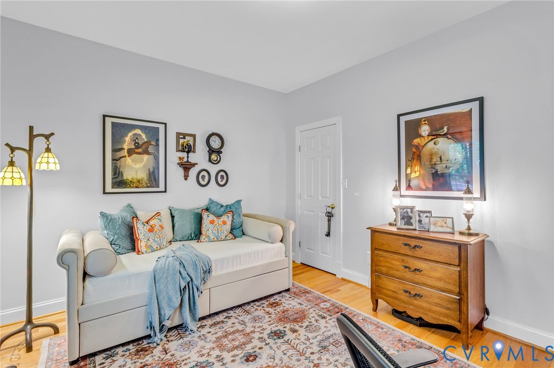 578 High Point Trail Heathsville, VA 22473 - Photo 24 of 50 a bedroom with a bed and cabinet