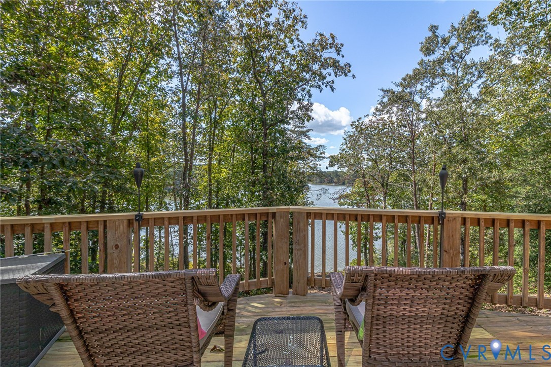 578 High Point Trail Heathsville, VA 22473 - Photo 32 of 50 a view of balcony with furniture