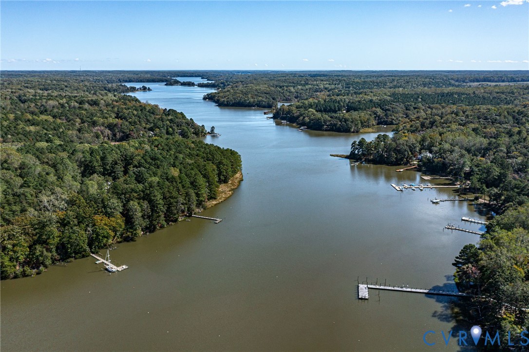 578 High Point Trail Heathsville, VA 22473 - Photo 38 of 50 an aerial view of ocean with residential house with outdoor space