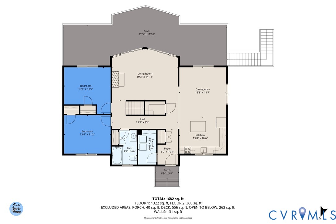 578 High Point Trail Heathsville, VA 22473 - Photo 49 of 50 a picture of a floor plan