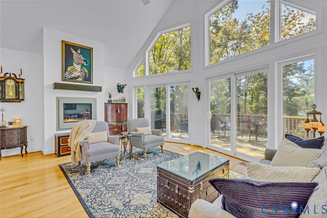 578 High Point Trail Heathsville, VA 22473 - Photo 8 of 50 a living room with furniture and a large window