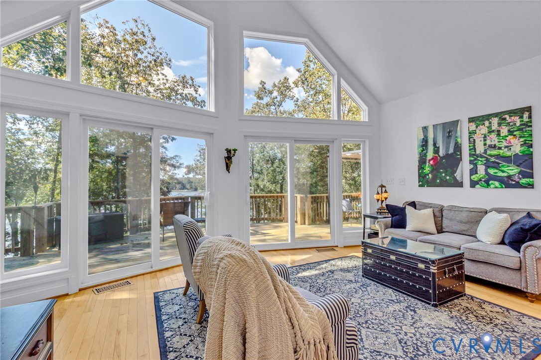 578 High Point Trail Heathsville, VA 22473 - Photo 10 of 50 a living room with furniture and a large window