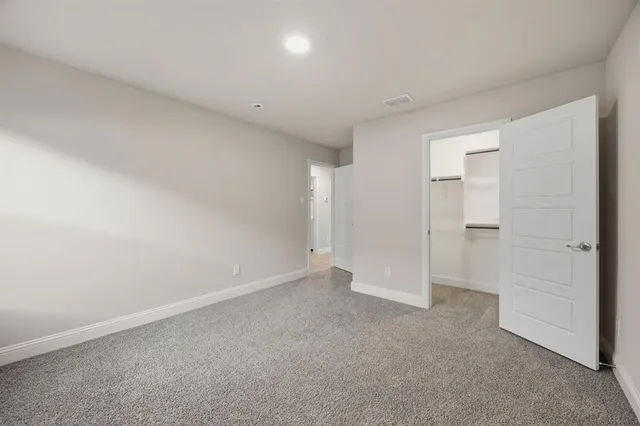 a view of empty room