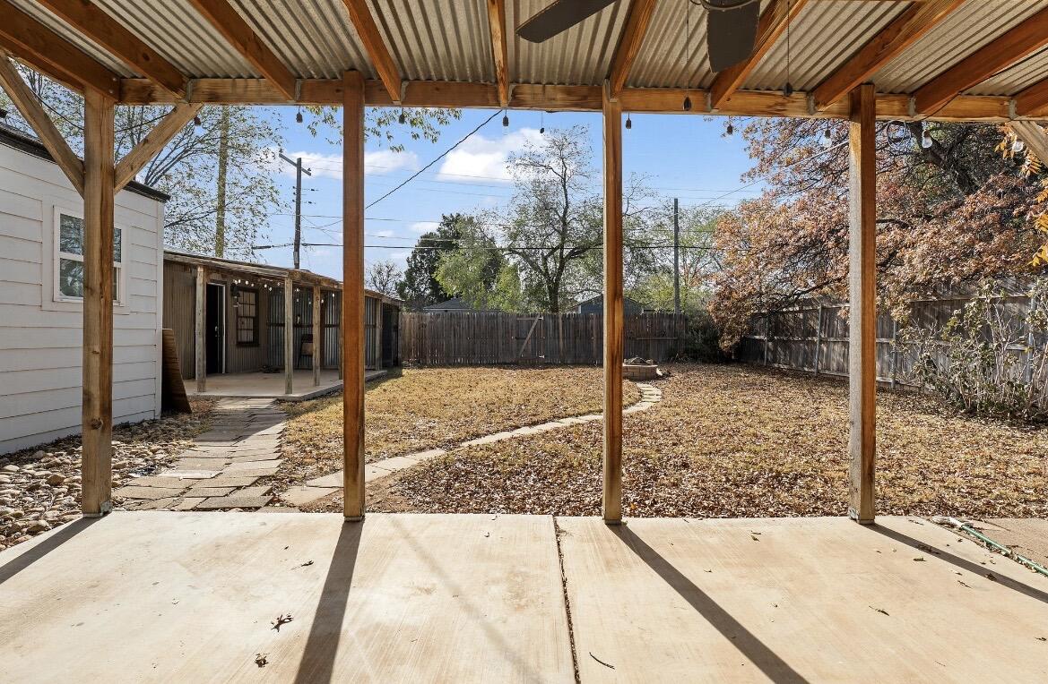 2511 28th Street Lubbock, TX 79410 - Photo 10 of 15 a view of a balcony with a tree