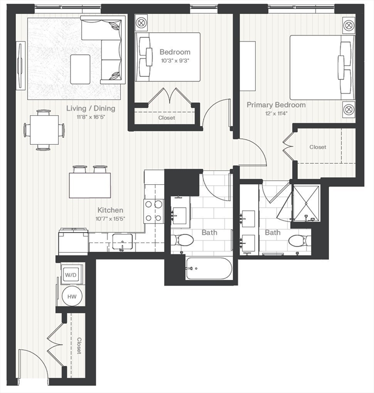 1515 Commonwealth Avenue, Unit 810 Boston, MA 02135 - Photo 8 of 21