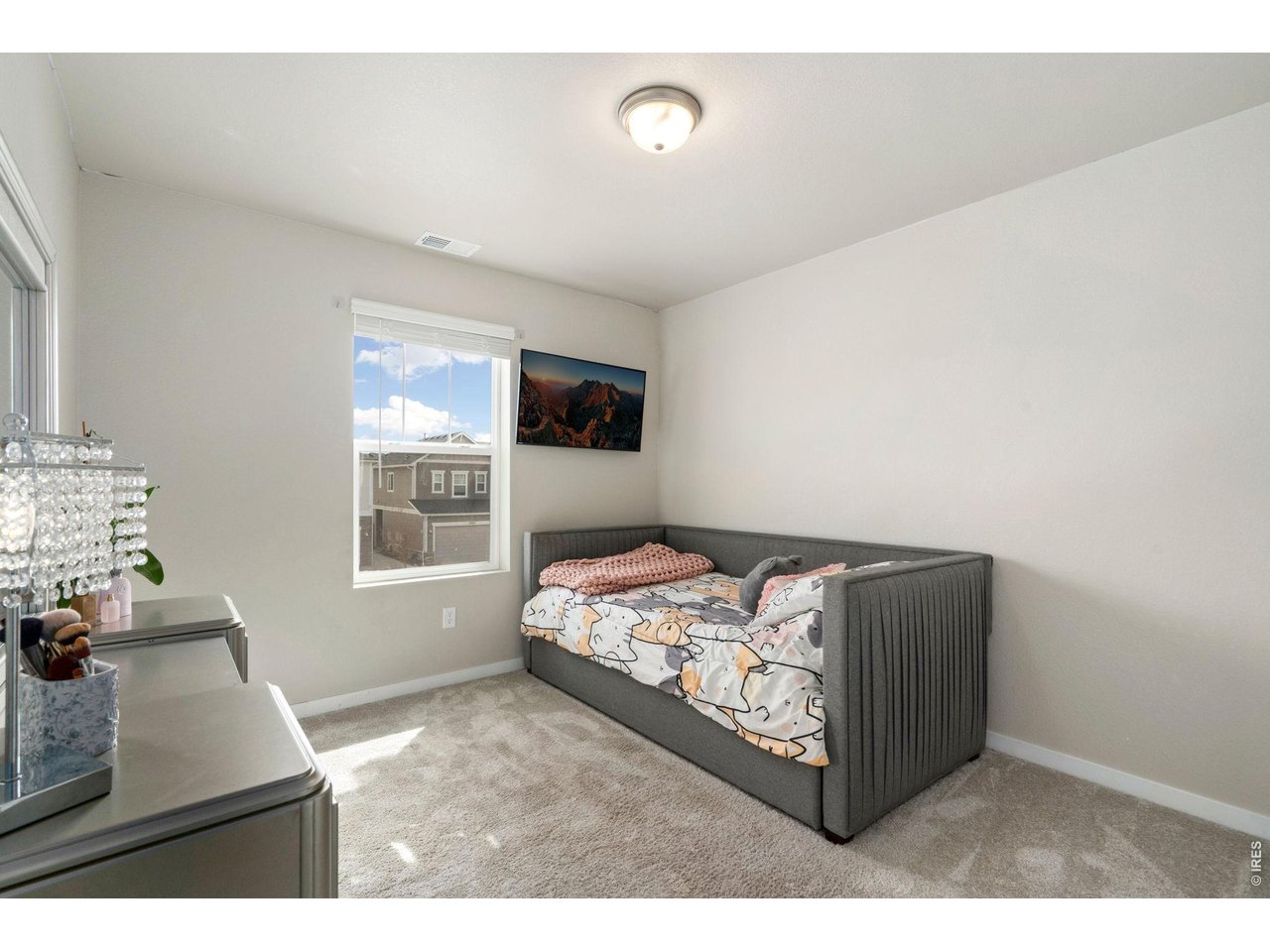 4433 Haymill Court Timnath, CO 80547 - Photo 31 of 39 a bed sitting in a bedroom next to a window