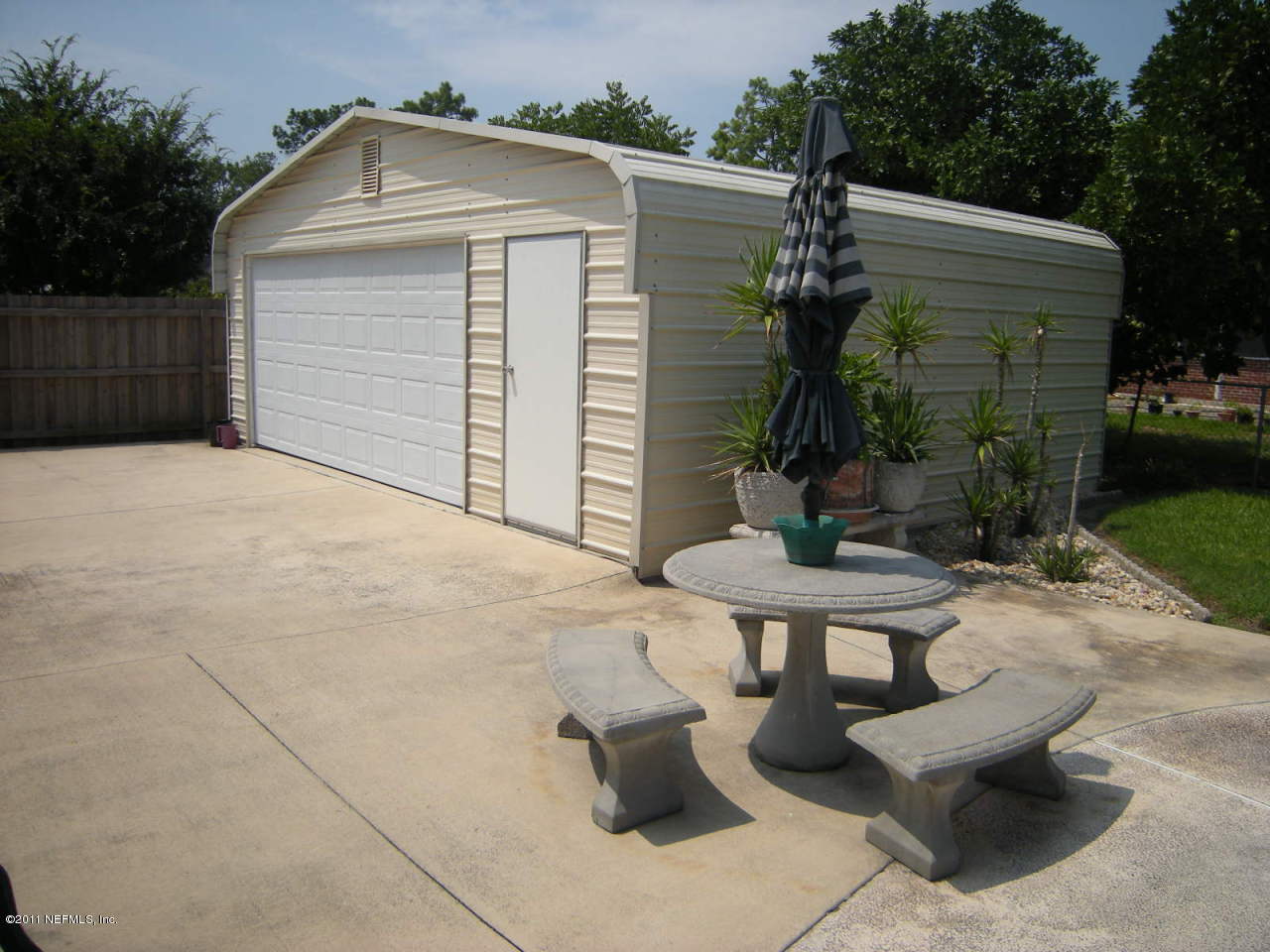 1028 Martinique Road Jacksonville, FL 32216 - Photo 30 of 33 Extra 2 car garage