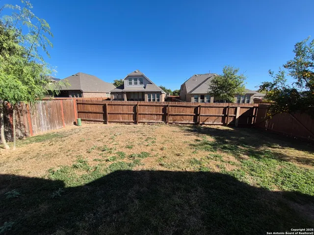 a house view with a outdoor space