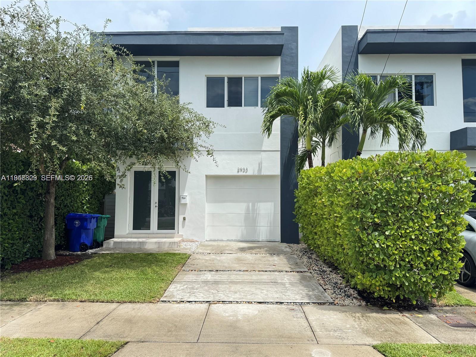 Beautiful "detached" house, 2,400 sq.ft. of living space, 3 Beds / 2.5 Baths, great location near Grove, Brickell, Coral Gables, Grove Central & metro. Impeccable & ready!