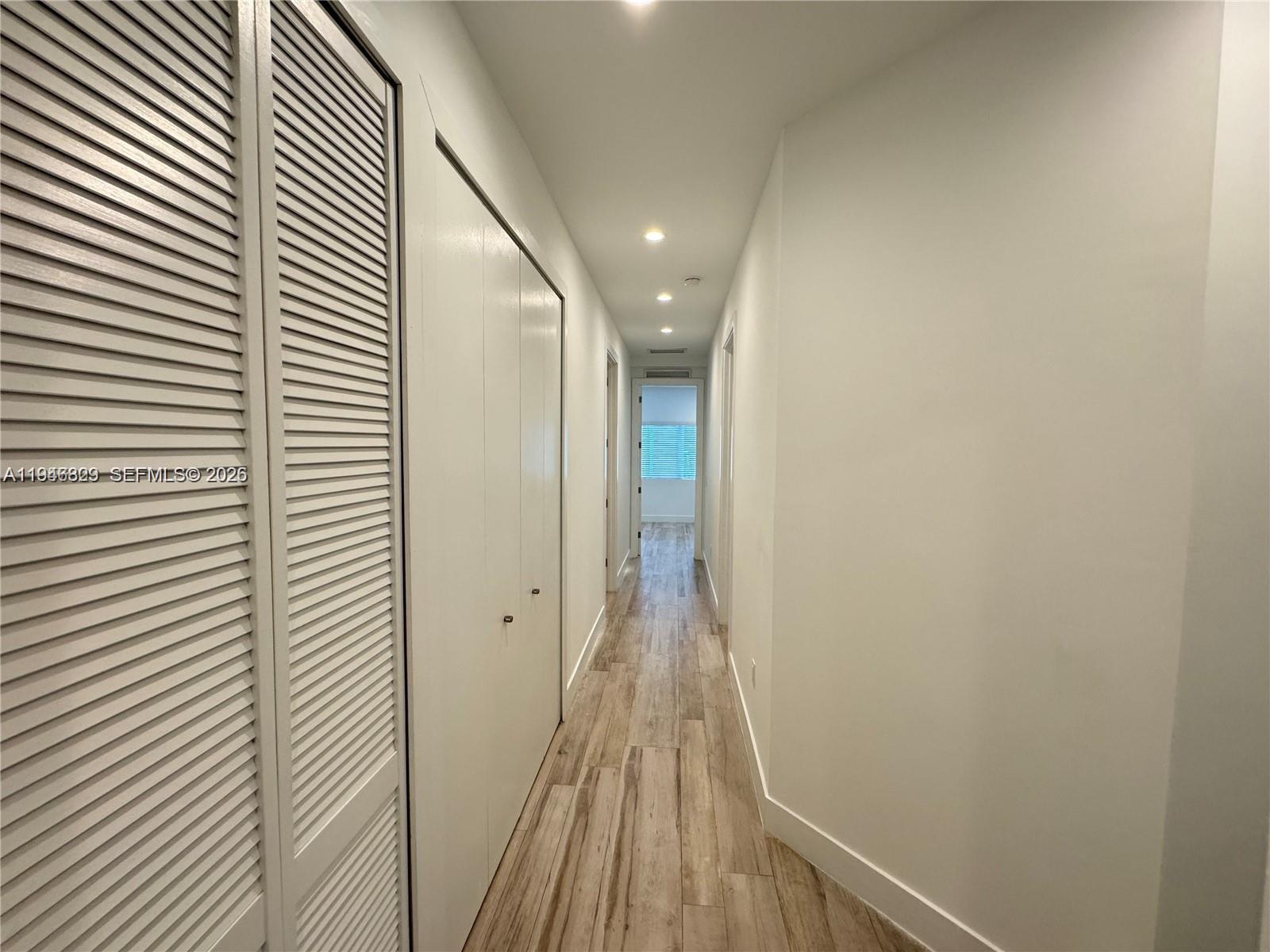2933 Southwest 27th Terrace Miami, FL 33133 - Photo 23 of 32 Hallway. A/C & Laundry on the left