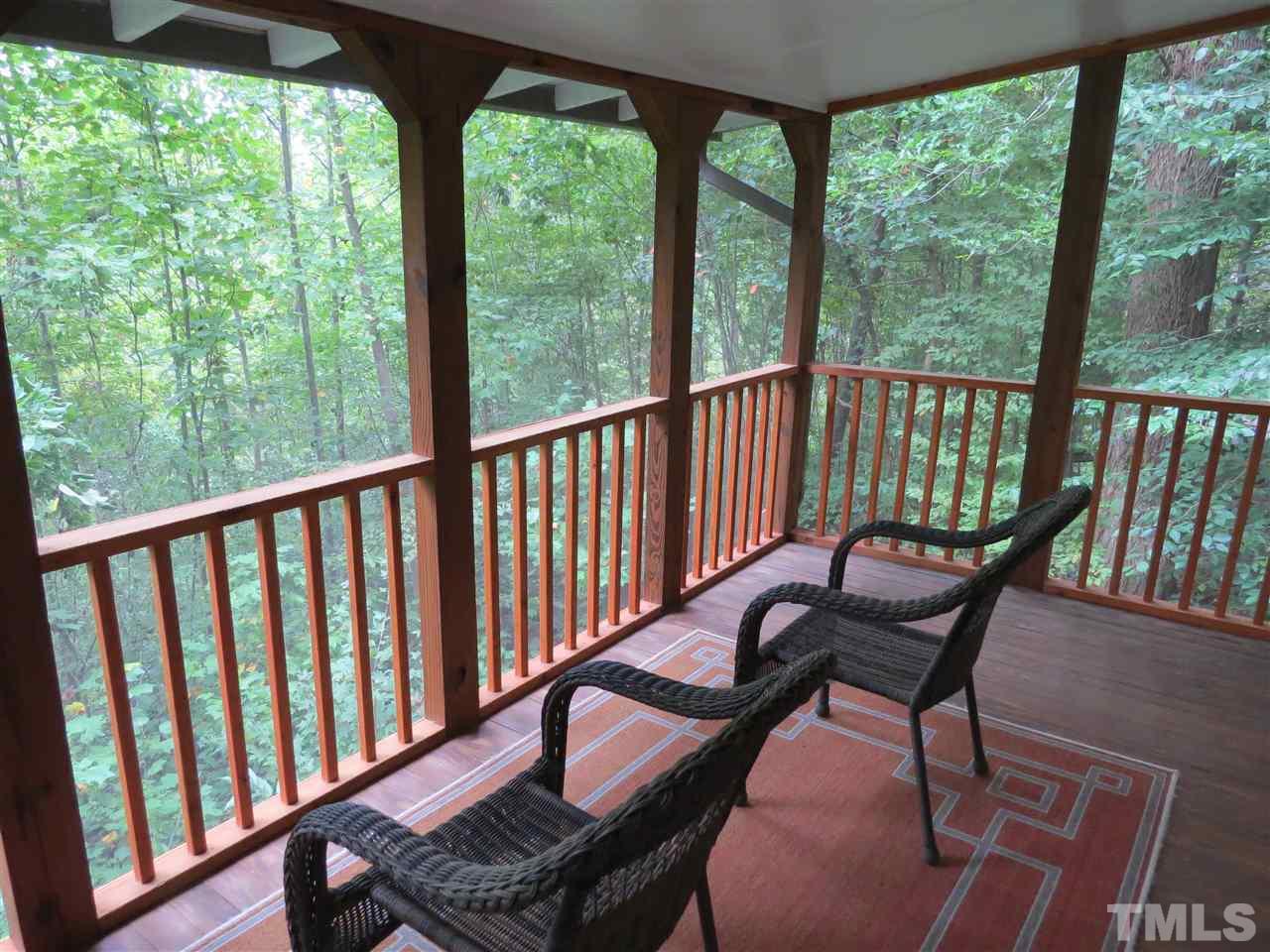 4308 Azalea Drive Raleigh, NC 27612 - Photo 13 of 18 a view of a two chairs in the balcony