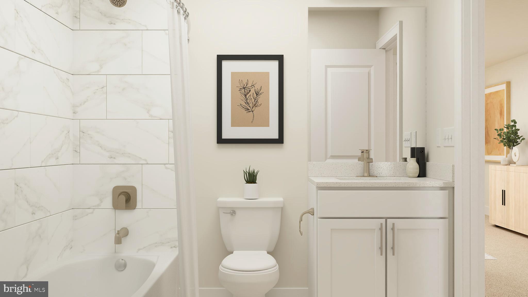 19015 Meadow Sun Way Boyds, MD 20841 - Photo 27 of 44 a bathroom with a sink a toilet and shower