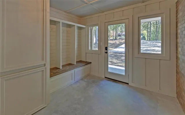 a view of walk in closet