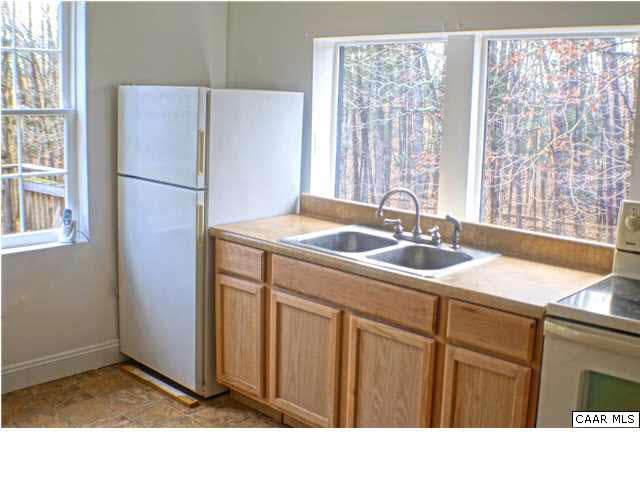5445 Louisa Road Keswick, VA 22947 - Photo 13 of 39 a kitchen with a refrigerator and a sink