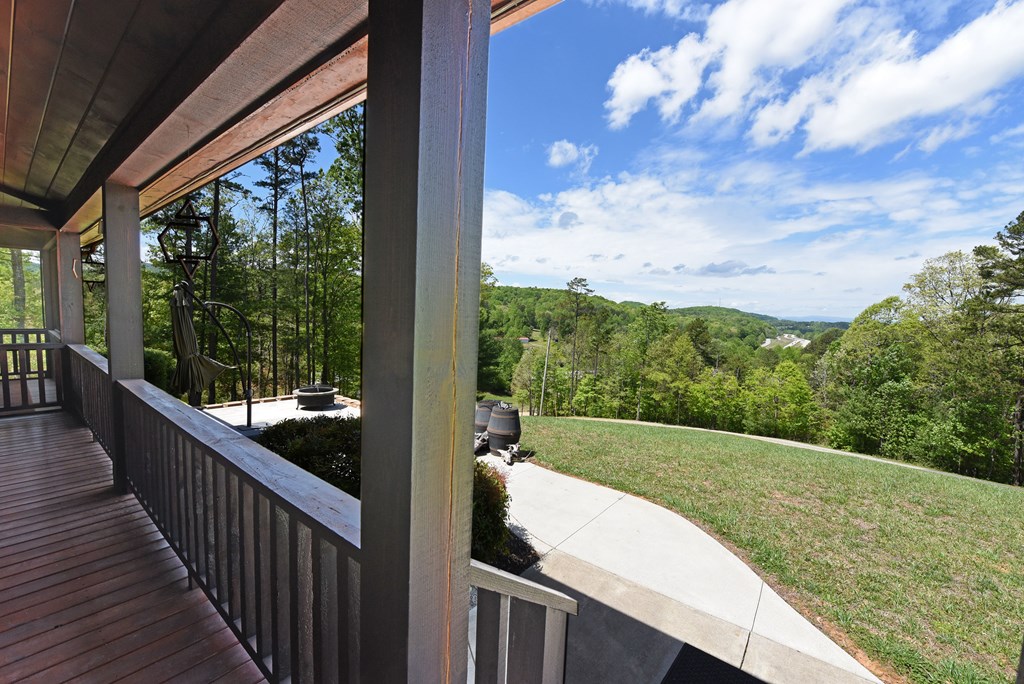45 Turning Lay Road Morganton, GA 30560 - Photo 4 of 48 a view of balcony with yard