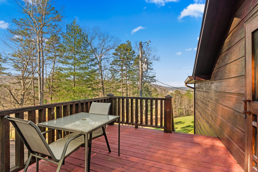45 Turning Lay Road Morganton, GA 30560 - Photo 41 of 48 a view of a chairs and table on the deck
