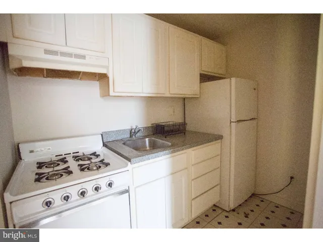 a view of small space with empty racks