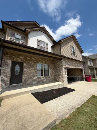 a house view with a outdoor space