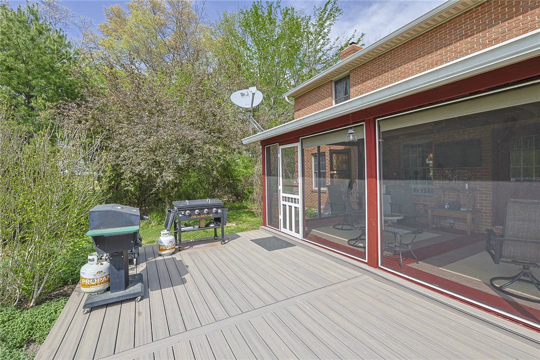 1757 Phillips Road Lebanon, OH 45036 - Photo 28 of 51 This spacious deck offers a seamless transition to the inviting screened porch.