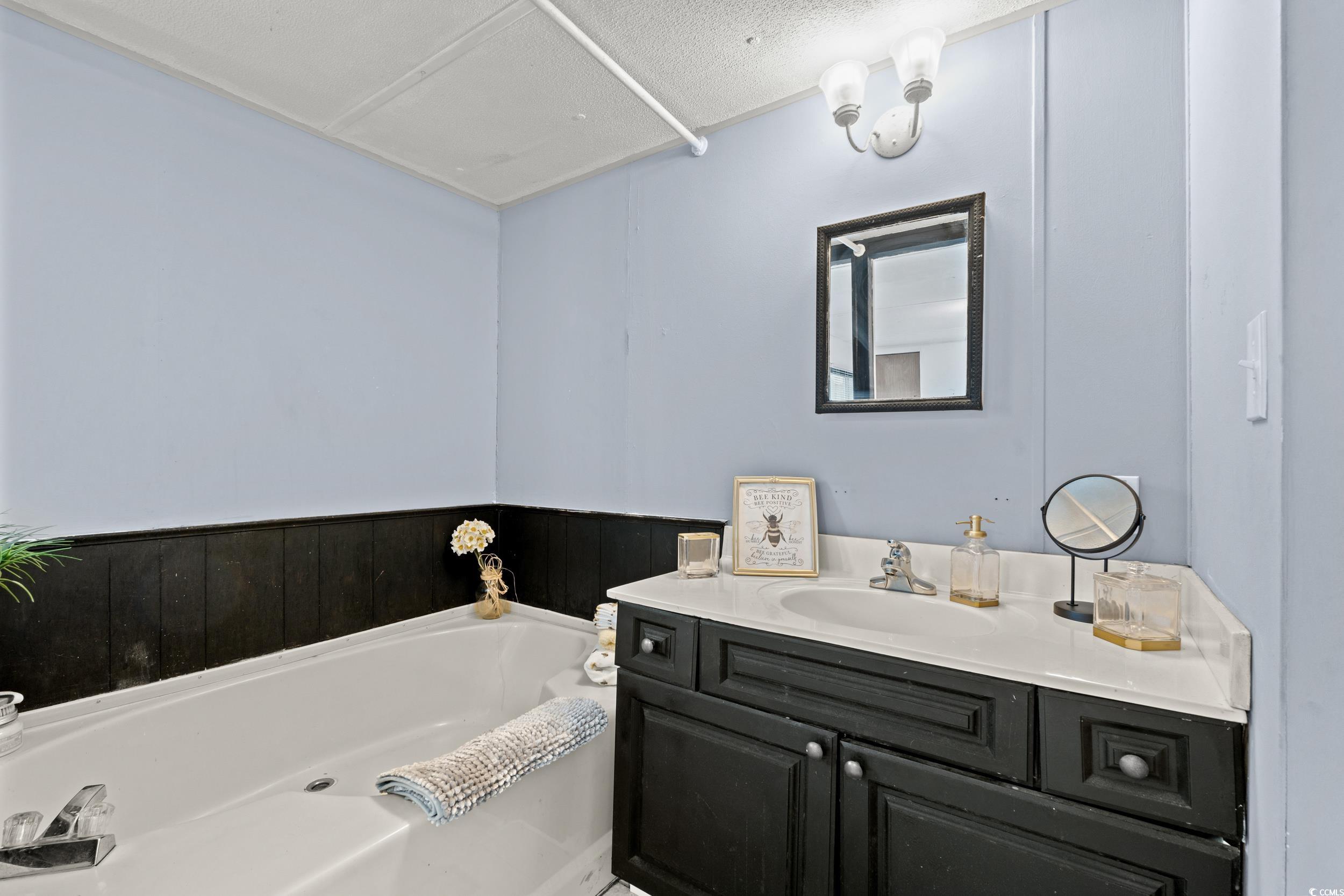 149 William Street Loris, SC 29569 - Photo 22 of 40 Bathroom with a garden tub and vanity