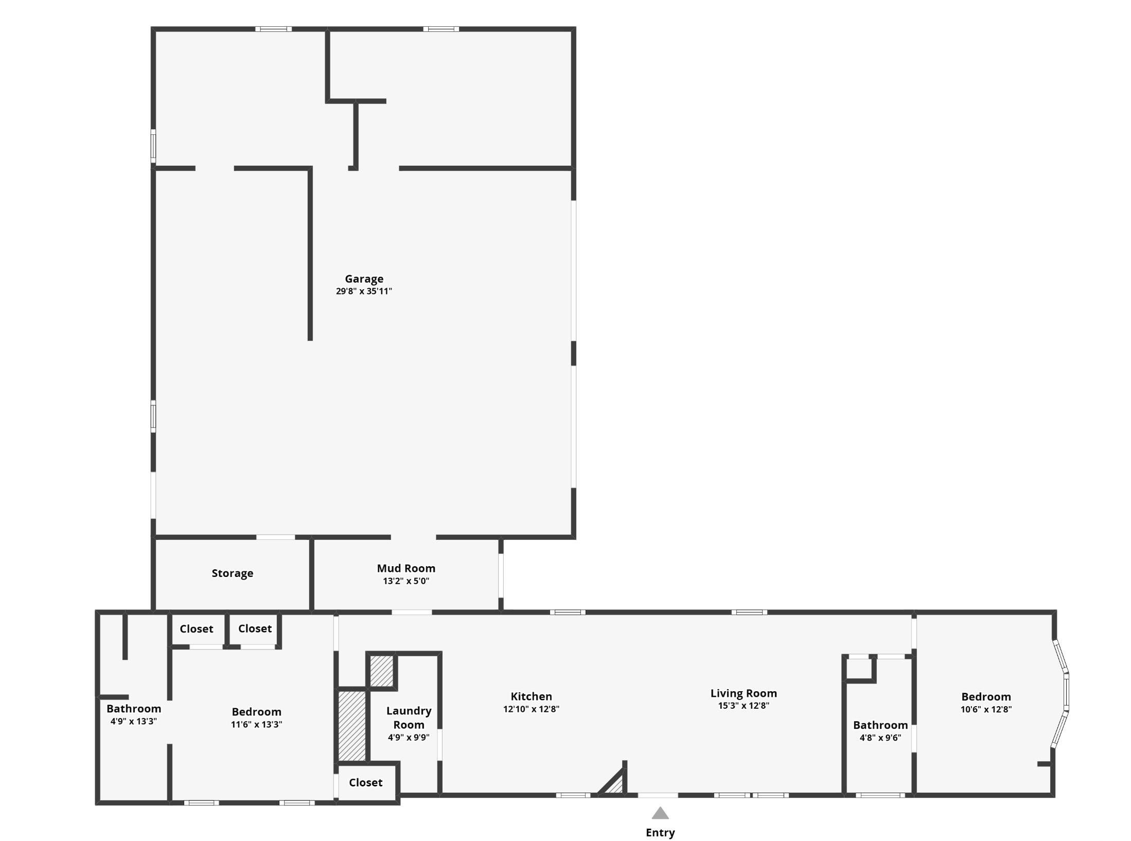 149 William Street Loris, SC 29569 - Photo 3 of 40 View of room layout
