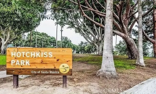 a sign on the side of the road