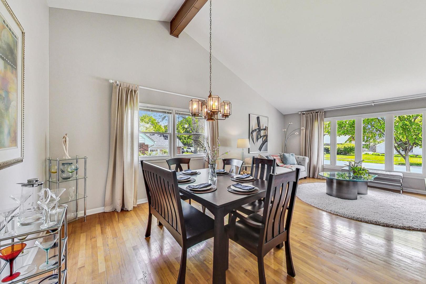 910 Whitegate Drive Mount Prospect, IL 60056 - Photo 9 of 38 a view of a dining room with furniture window and outside view