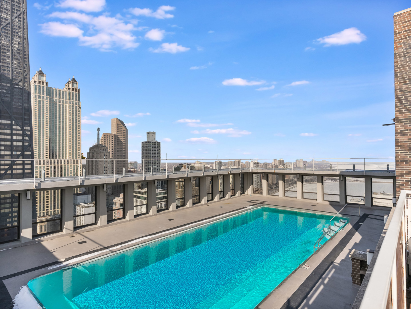 260 East Chestnut Street, Unit 1212 Chicago, IL 60611 - Photo 23 of 30 a view of a balcony with city view