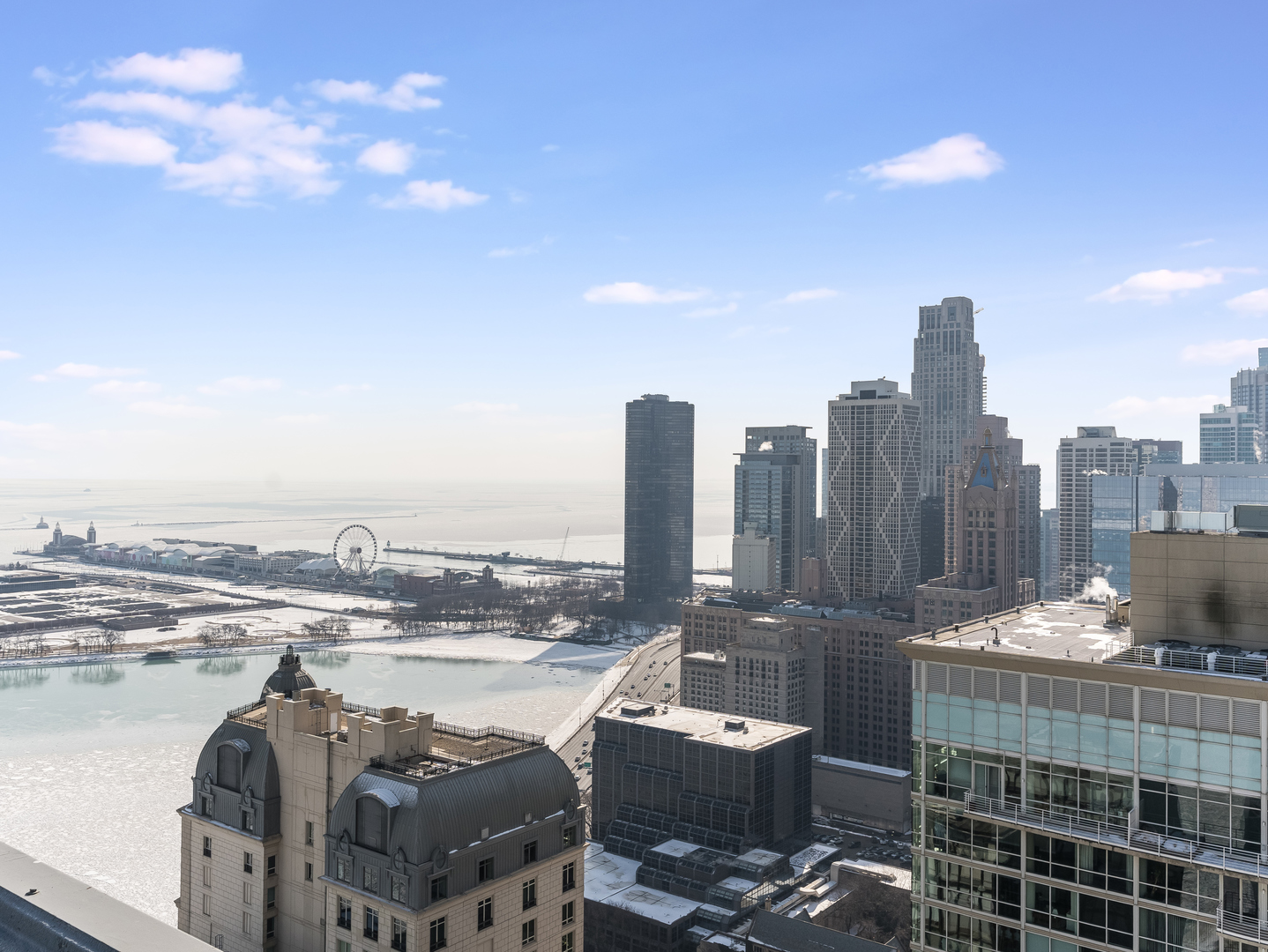 260 East Chestnut Street, Unit 1212 Chicago, IL 60611 - Photo 25 of 30 a view of a city with tall buildings