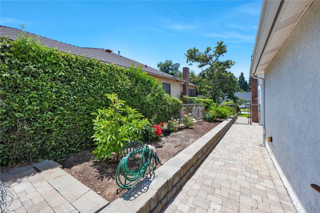 5456 Cadbury Road Whittier, CA 90601 - Photo 60 of 67 a view of a backyard with potted plants