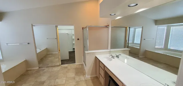 a view of small space with racks on the wall