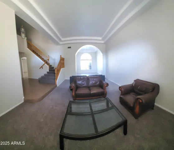 a view of livingroom with furniture