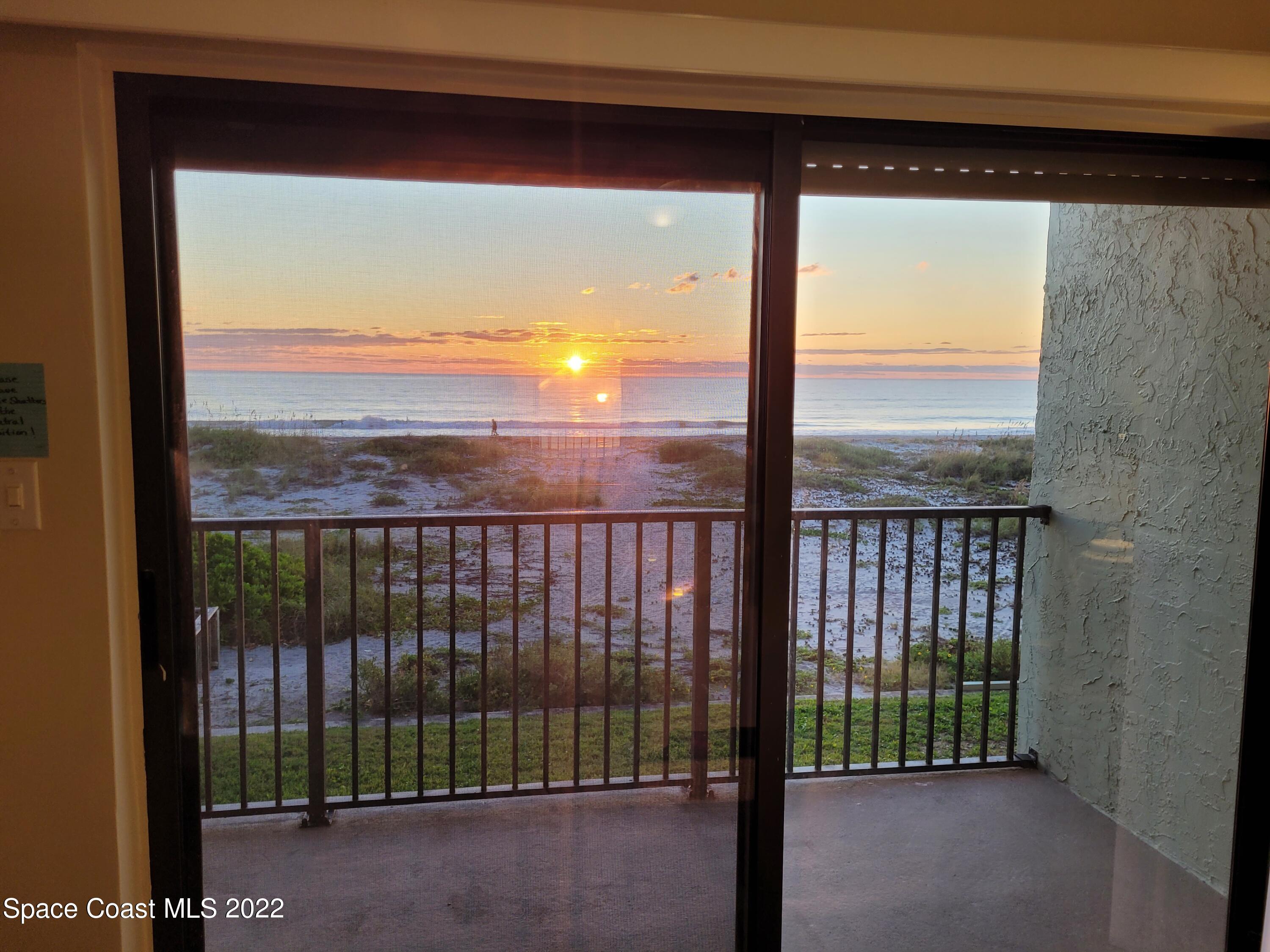1251 South Atlantic Avenue, Unit 201 Cocoa Beach, FL 32931 - Photo 24 of 43 Master Bedroom view
