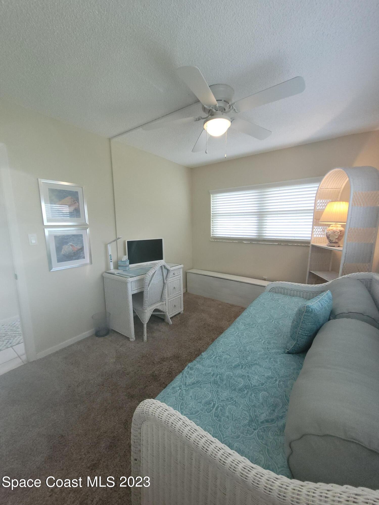 1251 South Atlantic Avenue, Unit 201 Cocoa Beach, FL 32931 - Photo 28 of 43 3rd Bedroom w/desk