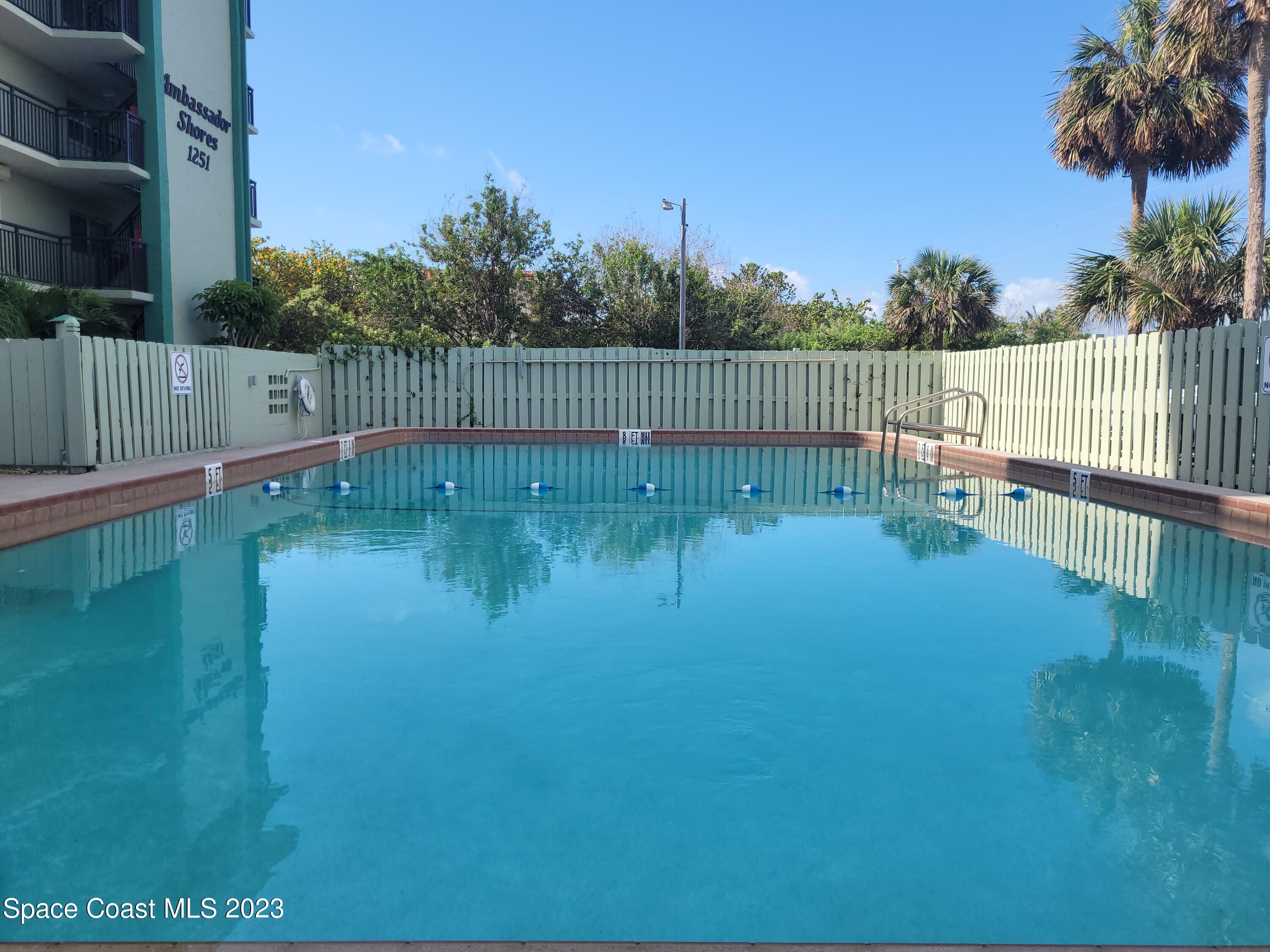 1251 South Atlantic Avenue, Unit 201 Cocoa Beach, FL 32931 - Photo 4 of 43 Beautiful Pool