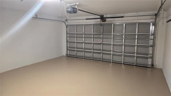 a view of an empty room with a empty space