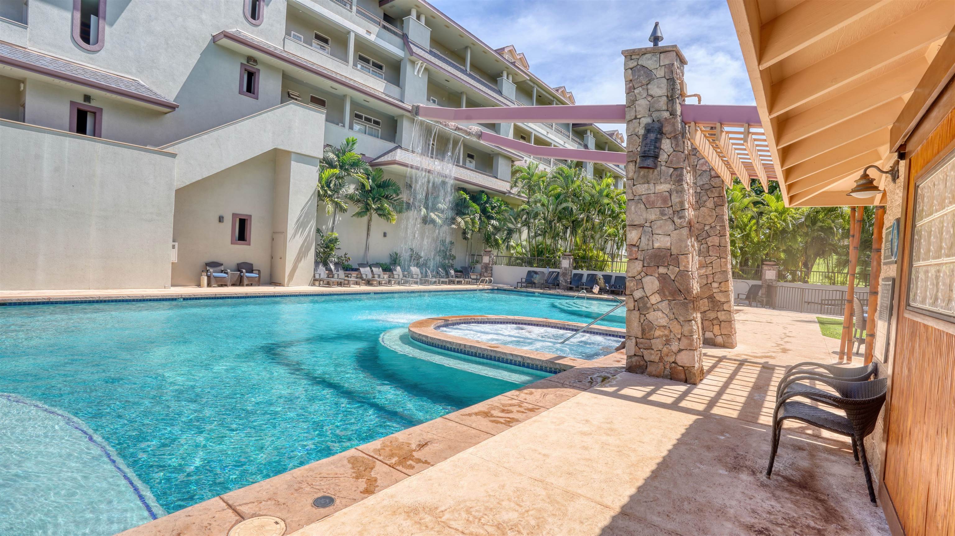 3710 Lower Honoapiilani Road, Unit F44 Lahaina, HI 96761 - Photo 32 of 41 a view of yard with patio