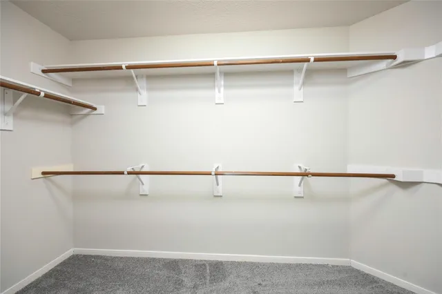 a close view of a rack