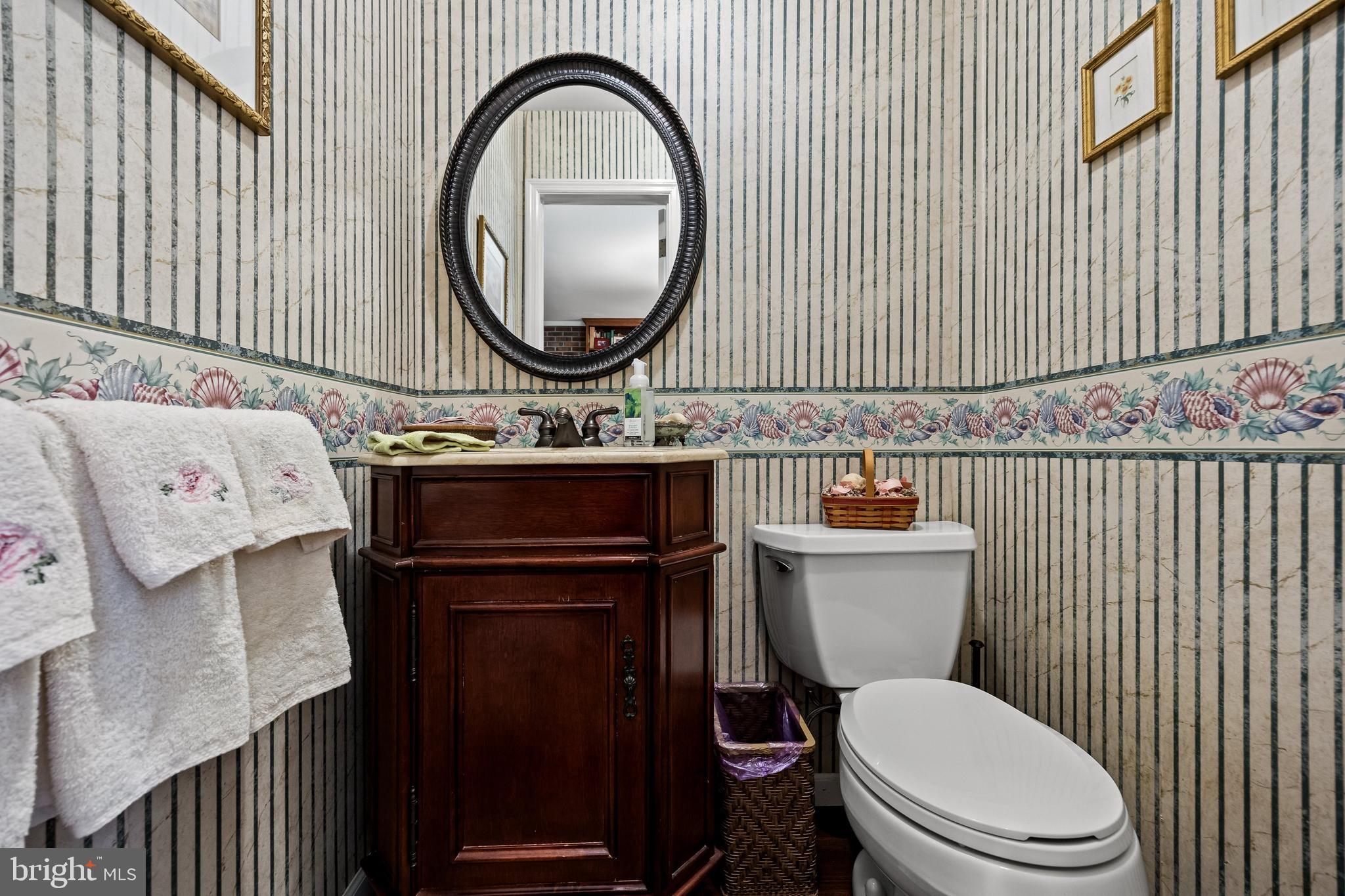 129 Merion Road Cherry Hill, NJ 08002 - Photo 18 of 39 1/2 bath on main level off family room