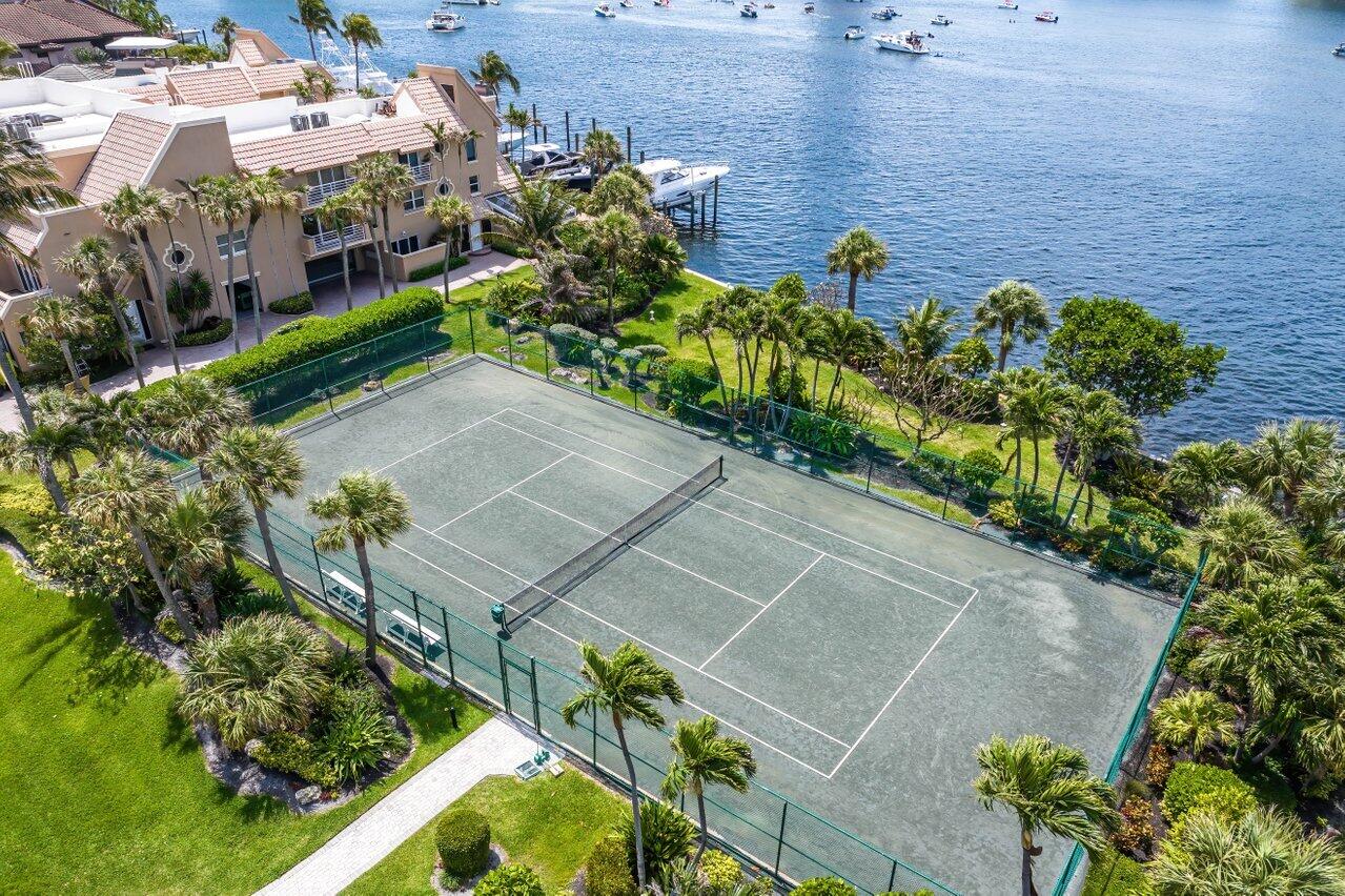 550 South Ocean Boulevard, Unit 2001 Boca Raton, FL 33432 - Photo 27 of 33 a aerial view of a house with a yard and garden