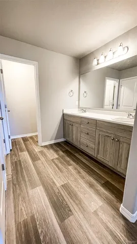 a view of a walk in closet