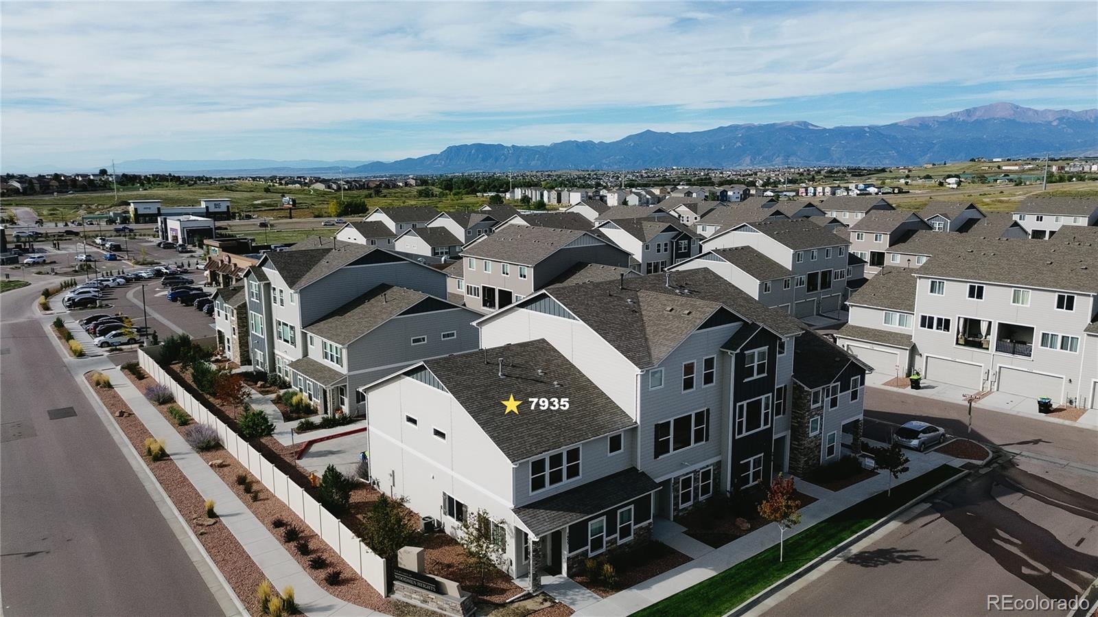 7935 Shilo Mesa Drive Colorado Springs, CO 80908 - Photo 3 of 30 an aerial view of a city