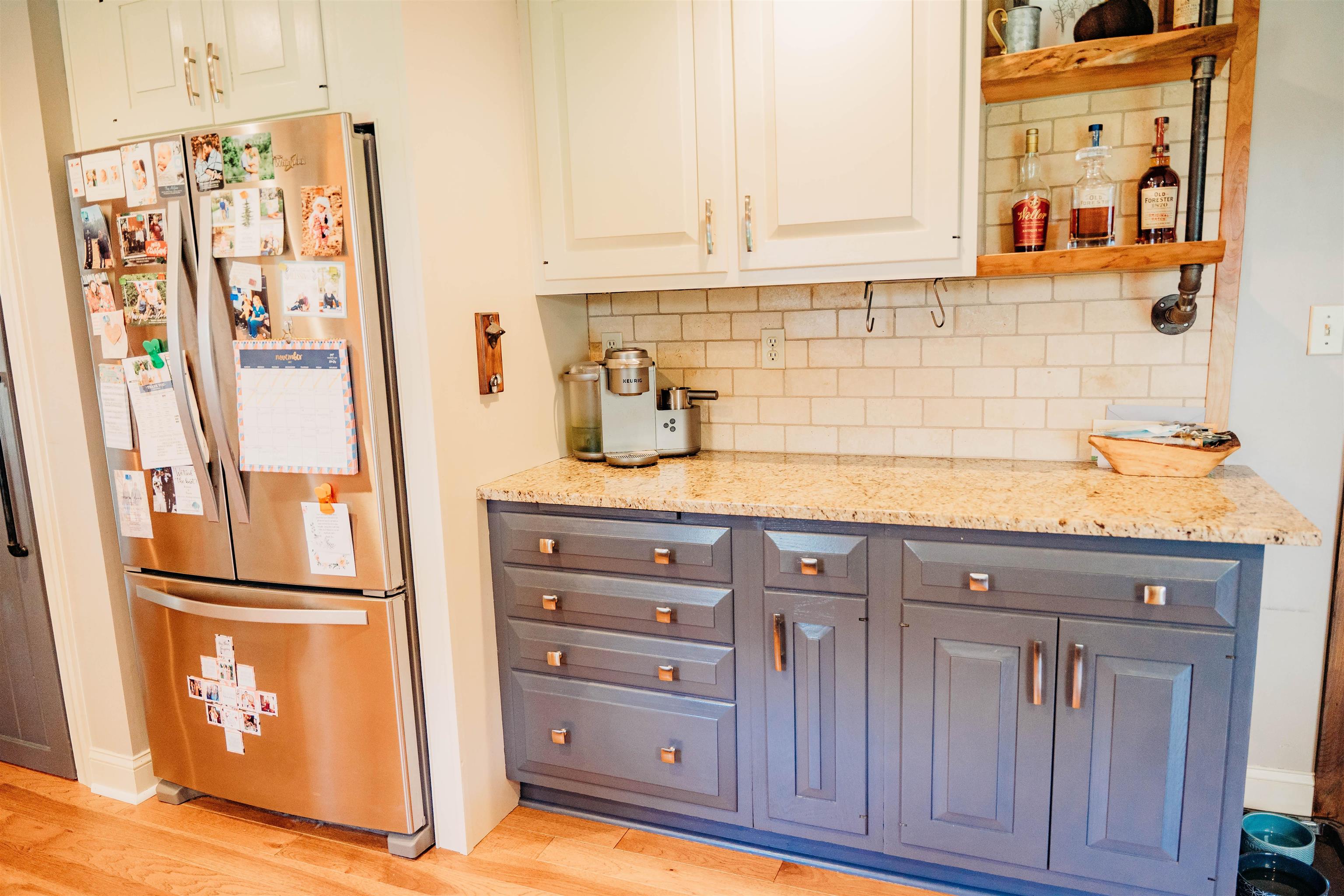 8 Indian Walk Road Ocean View, NJ 08230 - Photo 22 of 44 a kitchen with stainless steel appliances granite countertop a refrigerator and a sink